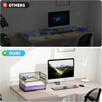 Marbrasse 3 Tier Paper Organizer Letter Tray, Mesh File Organizer - Image 5