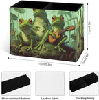 Famame Cute Funny Frog Music Team Pencil Holder - Image 4