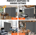 VEVOR Room Dividers, 3 Panel Room Divider, Folding Privacy Screen and Portable - Image 6