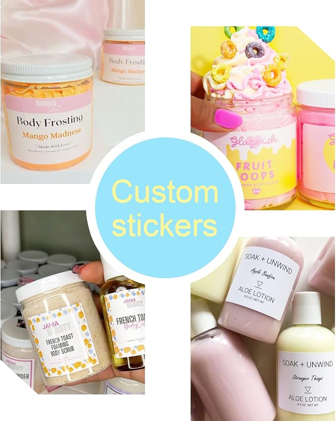 30-1000 Custom Stickers Personalized Labels, Customized Stickers - Image 4