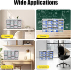 36 Slots Mail Sorters for Office, PVC Literature Organizer - Image 6