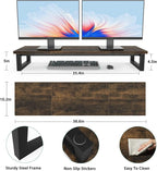 YAOHUOO Dual Monitor Stand Riser, 39Inch Large Monitor Stands - Image 7