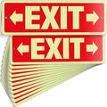 iSYFIX Exit Signs with Directional Right & Left Arrow, Glow in the Dark by iSYFIXPREMIUMSIGNS