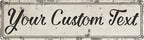 The Sign Shoppe Rustic Custom Metal Sign by TheSignShoppe