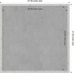 Amanti Art Silver Framed Magnetic Board 21x21 Medium Vision Board - Image 4