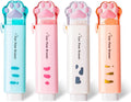 PANDENNER Retractable Pencil Eraser, Cute Erasers, Cat Paw Eraser, Suitable by PANDENNER
