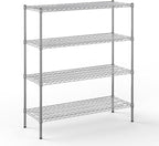 Regal Altair 18" Deep x 48" Wide x 54" Height Wire Shelving Kit | 4-Tier | NSF by Regal+Altair