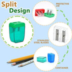 AUSTARK 4Pcs Pencil Sharpeners Manual - Image 3