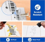 L LIKED 3" x 2" Blank Removable Labels - Image 5