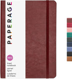 PAPERAGE Softcover Lined Journal Notebook, 160 Pages, Medium College Ruled by PAPERAGE