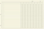 BookFactory Ledger Sheets/Large 8 Column Accounting Ledger Columnar Loose Leaf - Image 2