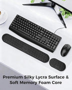 Wrist Rest Set for Keyboard and Mouse, Ergonomic Wrist Support - Image 4
