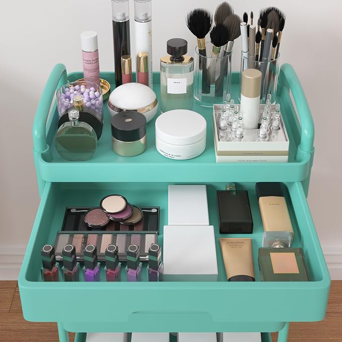 Calmootey 4-Tier Rolling Utility Cart - Image 9