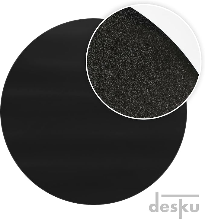 DESKU - Circle Gaming Chair Mat, Computer and Office Chair Mat - Image 5