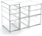 Prsildan Acrylic Drawer Makeup Organizer by Prsildan