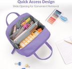 Sooez Large Pencil Case Pouch, Extra Big Pencil Bag - Image 5