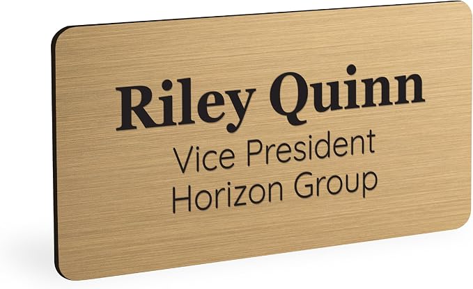 ExcelMark Custom Name Tag by ExcelMark