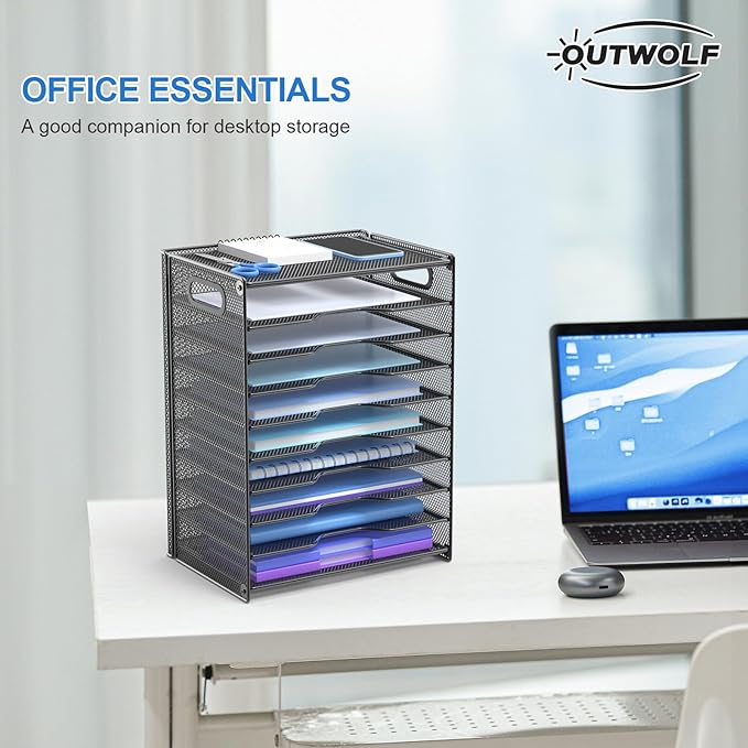 OUTWOLF 10 Tier Paper Organizer - Image 6