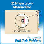 2024 Year Stickers, Doctor Stuff 2024 Chart Stickers, Arden Style, USA Made - Image 4