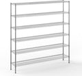 Regal Altair 14" Deep x 72" Wide x 74" Height Wire Shelving Kit | 6-Tier | NSF by Regal+Altair