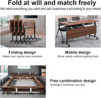 Conference Table, Folding Conference Room Tables Modern Folding Training Table - Image 7