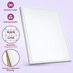 Graph Paper Pad for Blueprint Drawings, Engineering Drawing, and Planning - Image 4