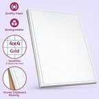 Graph Paper Pad for Blueprint Drawings, Engineering Drawing, and Planning - Image 3