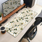 Daisy Floral Daisies Large Mouse Pad Watercolor Flowers Desk Mat, Washable - Image 4