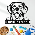 Dyoart Custom Dog Metal Signs by Dyoart
