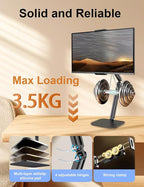 Tablet Stand for iPad, Aluminum Multi-Angle Adjustable Tablet Holder, - Image 3