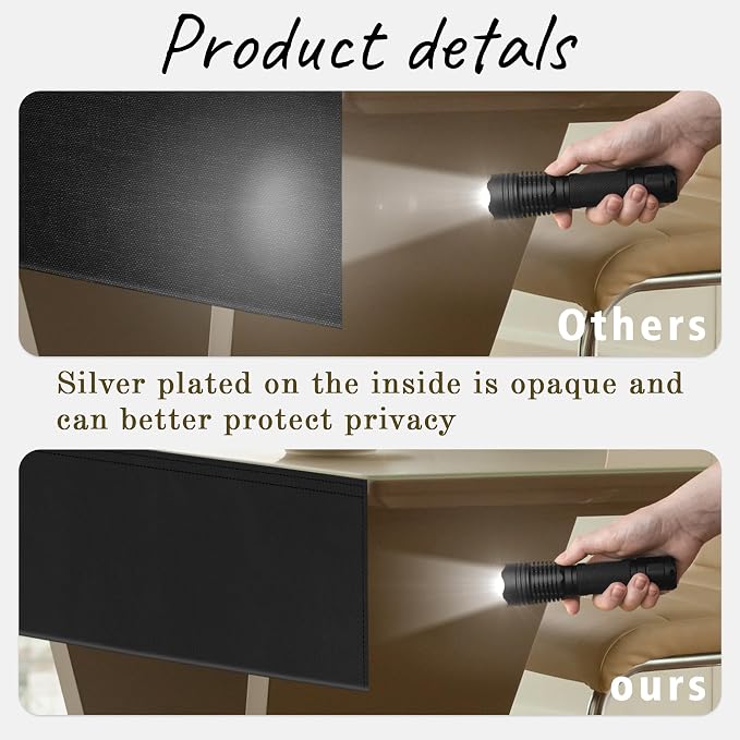 EcoBrisa Under Desk Privacy Panel Self-Adhesive Modesty Panel Stand Up Desk - Image 7