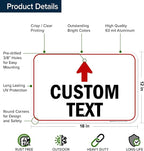 Custom Arrow Directional Sign by My Sign Center - Image 6