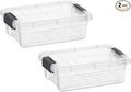 Superio Clear Storage Boxes by Superio