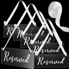 Yookeer 6 Pieces Reserved Signs by Yookeer