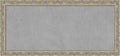 Amanti Art Silver Framed Magnetic Board 24x52 Oversize Vision Board by AmantiArt