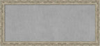 Amanti Art Silver Framed Magnetic Board 24x52 Oversize Vision Board by AmantiArt