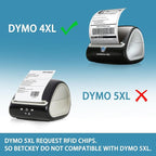 BETCKEY - Compatible DYMO 1744907 Shipping Labels, Perforated, Compatible - Image 2