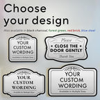 Custom Decorative Outdoor Aluminum Signs, Driveway Signs, Waterproof USA Made - Image 3