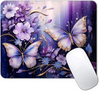 IMAYONDIA Small Mouse Pad Cute, Modern Flowers Mousepad by IMAYONDIA