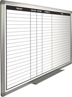 Project Planning Dry-Erase Whiteboard 60" x 40" - Image 2
