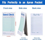 Methdic Guest Checks Server Note Pads 1000 Orders Waitress Notepad - Image 2