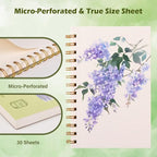 5x7.5 Inch Spiral Watercolor Paper Pad - Image 3