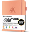 Clever Fox Password Book with alphabetical tabs. Internet Address Organizer by CleverFox