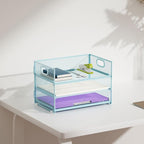 Marbrasse 3 Tier Paper Organizer Letter Tray, Mesh File Organizer - Image 5