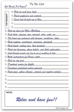 TO DO List Notepads Planner Pads. ToDo Checklist w/Priority & Note Sections. - Image 2