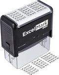 ExcelMark Custom Rubber Stamp – Clean & Easy Stamping – Personalized by ExcelMark