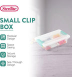 Sterilite 18-Pack Clip Box, Stackable Clear Plastic Bins - Image 2