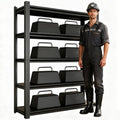 CBCNWR 72''H Garage Storage Shelves, 2500LBS Steel Heavy Duty Storage Shelves by CBCNWR
