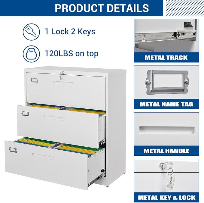 Fesbos Lateral File Cabinet - Image 6