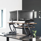 VIVO 36 inch Height Adjustable Stand Up Desk Converter, V Series, Quick Sit to - Image 7